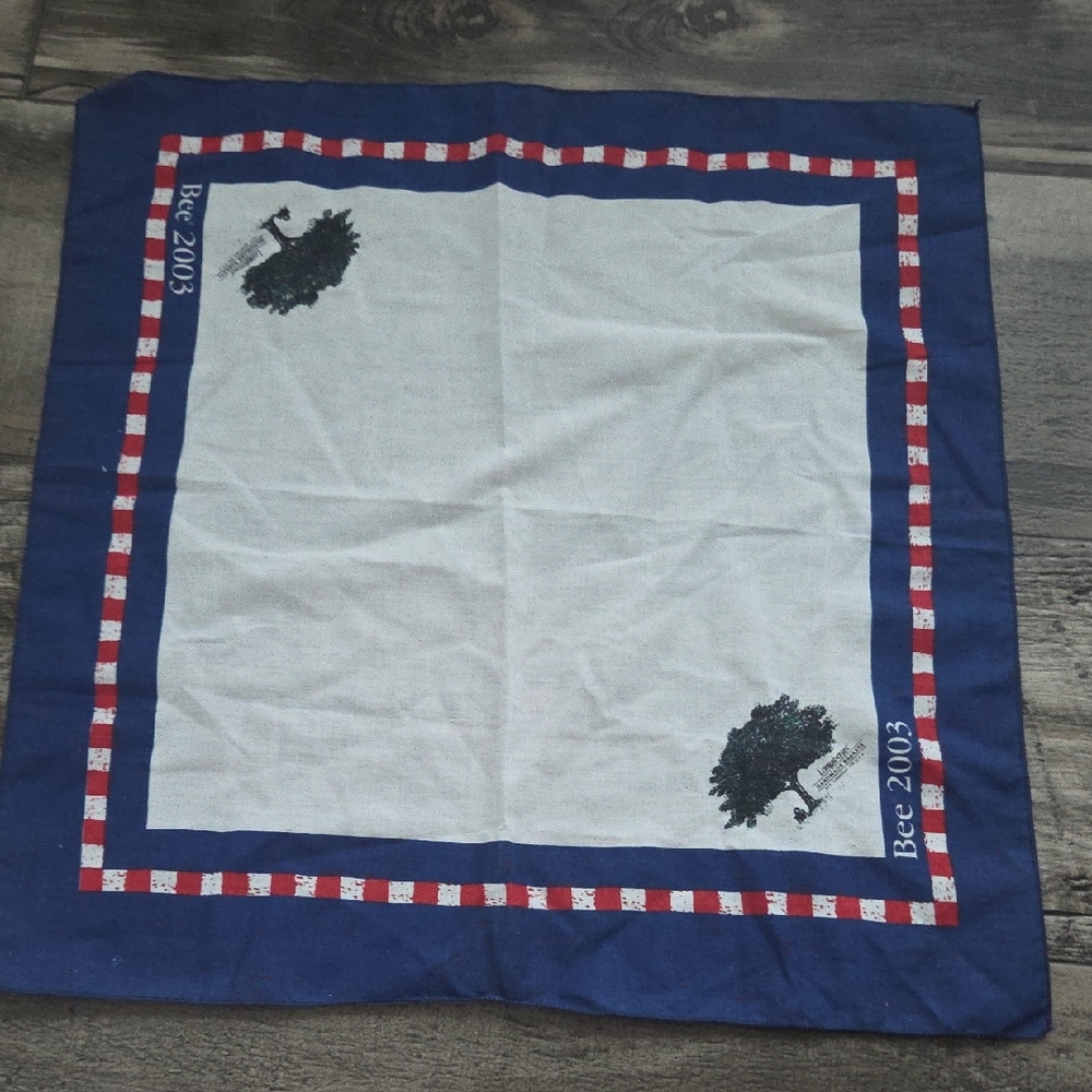 Longaberger Handkerchief Scarf Bee 2003 - Picture 1 of 2